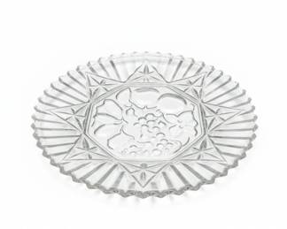 Federal Glass Pioneer Pattern Fruit Plate fourth image