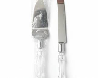 Stainless Steel Cake Server and Knife Set fifth image
