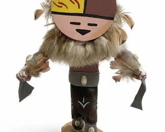 HandCarved Sunface Kachina Doll