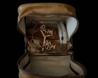 Ebonite Bonanza Bowling Ball with Vintage Bag and Shoes fourth image