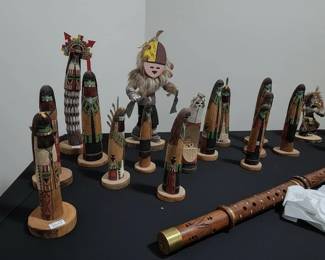 Native American Kachina Dolls Collection