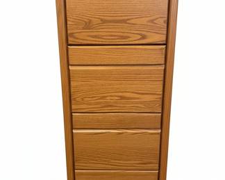 Oak File Cabinet third image