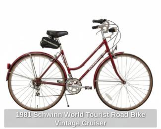 Schwinn World Tourist Road Bike Vintage Cruiser second image