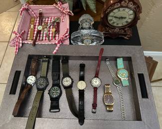 Misc. watches and clocks