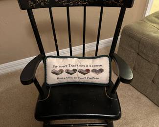 Child's rocking chair