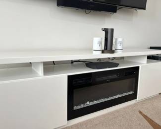 Meble Reno TV Stand with Fireplace second image