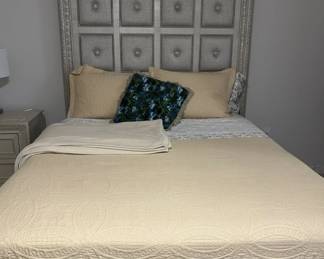 Pre-Sale Item: Valentina Bedroom Collection Queen Upholstered Bedframe