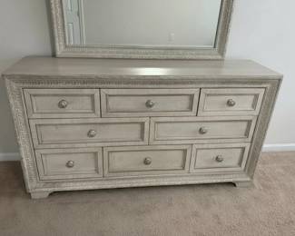 Pre-Sale Item: Valentina Drawer Dresser and Mirror fourth image