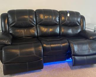 Pre-sale item: Power Reclining Sofa and Loveseat Set with LED Lighting