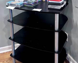 Media Stand and DVDs