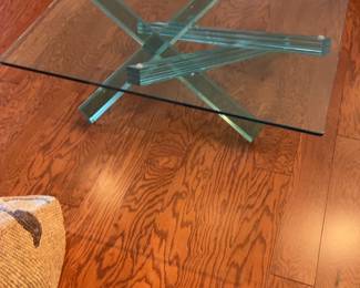  Mikado Coffee Table by Maurice Barilone for Roche Bobois 39 x 39 x 15