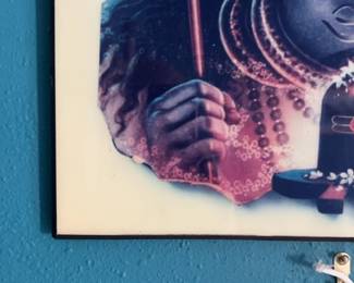 Lord Shiva Die-Cut Religious Print