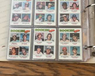 500+ Baseball Cards From the 60s and 70s. Includes Andre Dawson, Dale Murphy, and Dennis Martinez rookie cards. Also includes Hall of Famers such as George Brett, Bert Blyleven, and others.