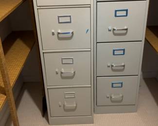 Beige 4-Drawer Vertical Steel Filing Cabinet