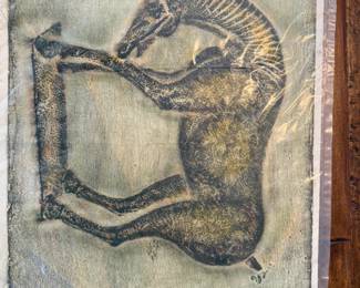 ASIAN WOODCUT TRANSFERS ON RICE PAPER