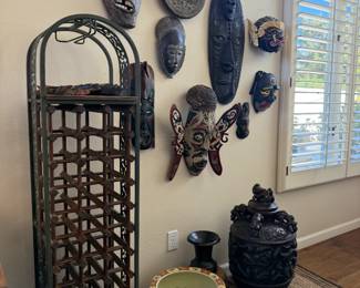 AMAZING MASKS & HANGINGS