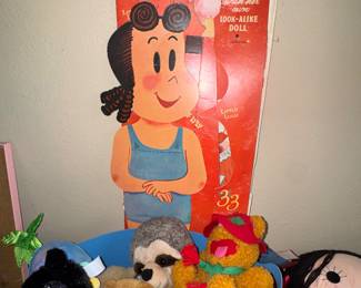 Little Lulu, stuffed animals