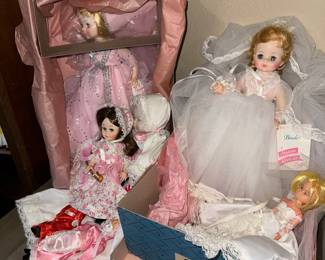 Madame Alexander doll collection