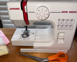 Janome mini sewing machine