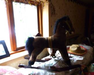 Vintage rocking horse