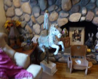 Carousel horse
