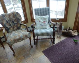 Accent chair, rocking chair