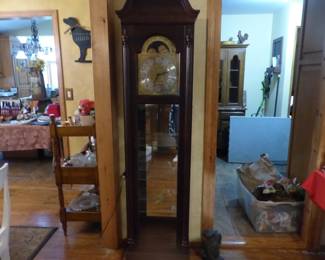 Ridgeway curio grandfather clock