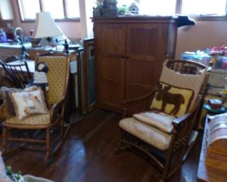 Antique rocking chairs