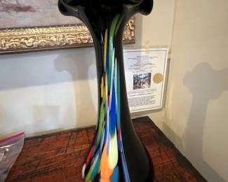 Signed vase
