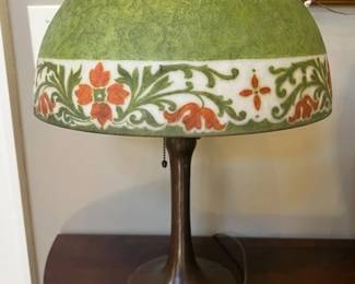Handel Lamp, signed