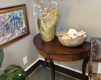 One of a pair of tables