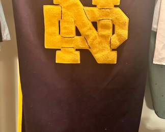 Notre Dame wool Blanket $95