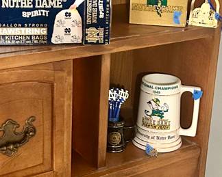 Various Notre Dame Collectables