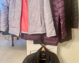 Ladies winter jackets size medium & large $15-25ea