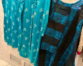 Traditional Ghana garmet $30
Vintage 60s Aqua Cheongsam Asian Satin Dresses $30ea