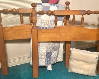 MCM twin head boards $45ea
Twin comforter $20