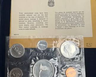 1967 Canadian Uncirculated Coin Set