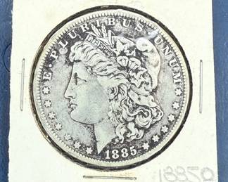 1885 O Morgan Dollar