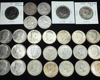 US Half Dollars 1942  Later