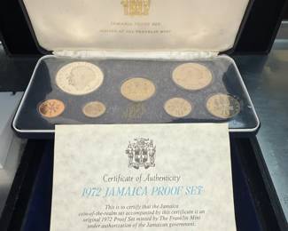 1972 Jamaica proof set