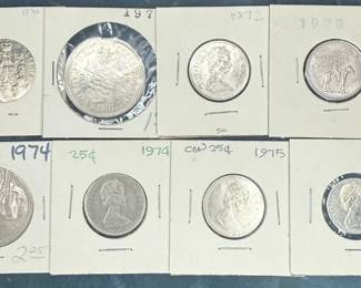 1970s Canadian Coins