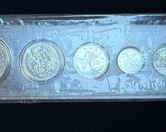 1971 Canadian Coin set in a Whitman holder. 