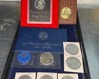 Eisenhower Dollars Proof, Uncirculated, And Others