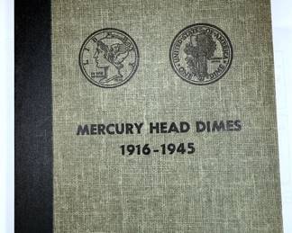 Mercury Head Dimes Incomplete Set
