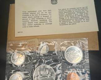 1965 RCM Uncirculated Coins