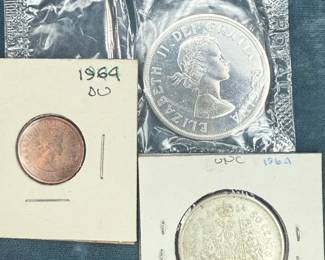 1960s Canadian Coins Uncirculated  Other
