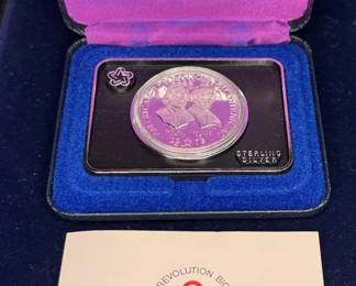 1973 Bicentennial Commemorative Silver Medal