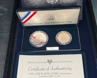 WW2 Anniversary Coins