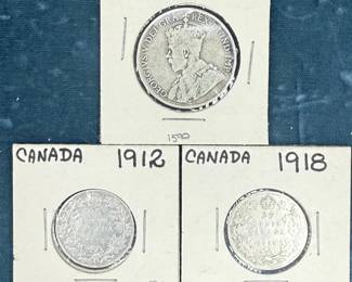 Canadian Coins Early 1900s