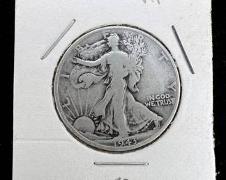 1943 Walking Liberty Half Dollar